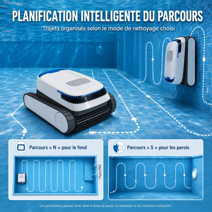 PureBotic PoolBot — Robot de piscine automatique sans fil